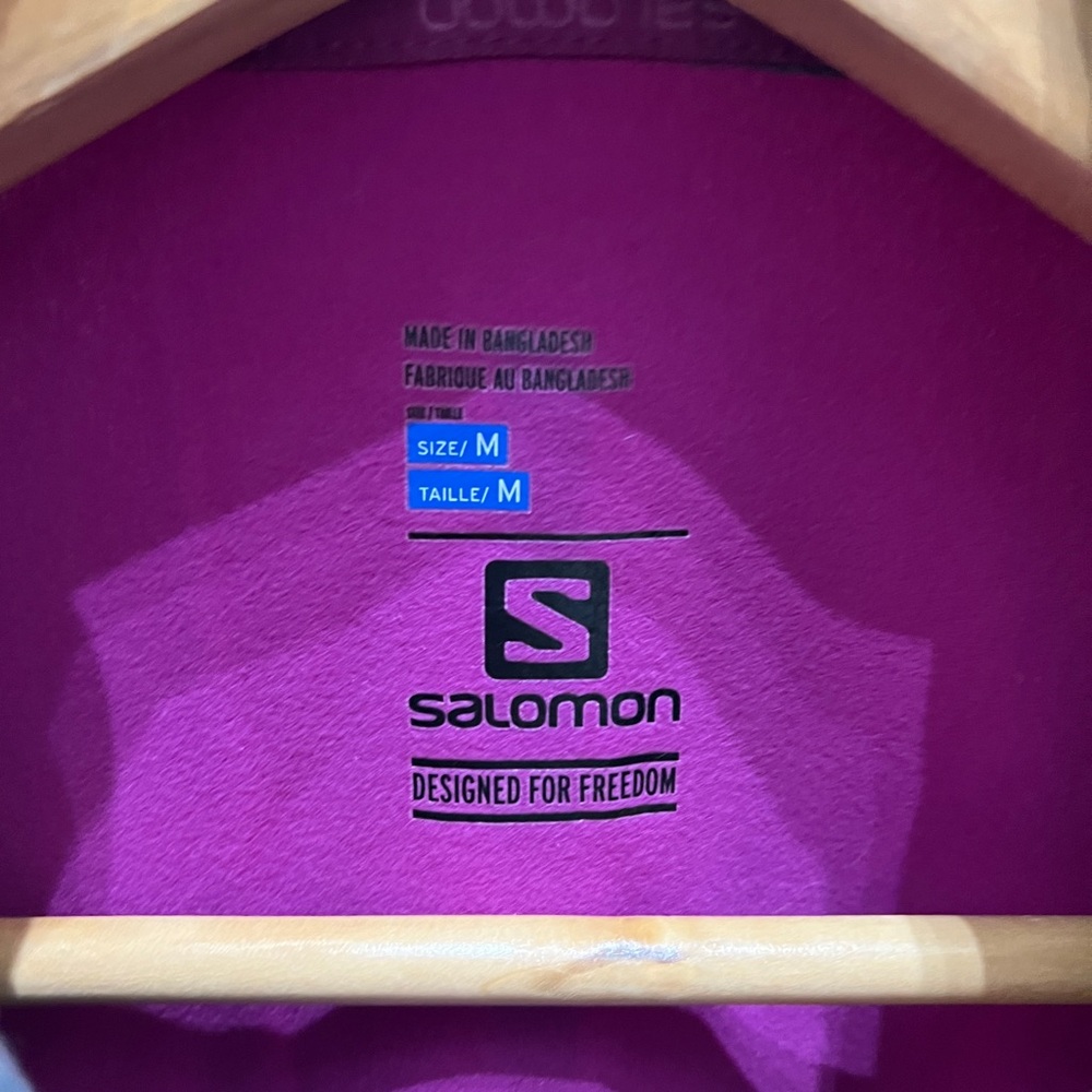 Salomon - Light Shell Jacket Purple - image 3